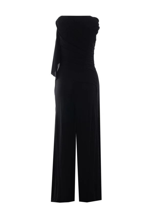 Fluid Draped Jumpsuit Dresses