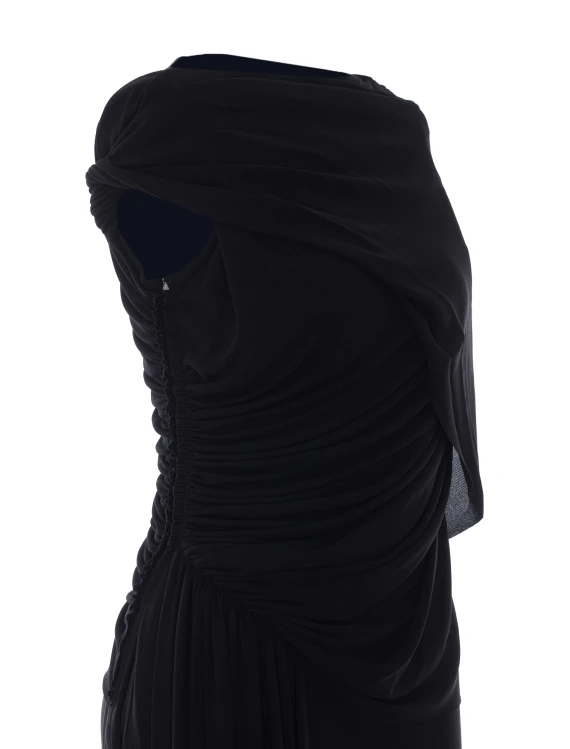 Fluid Draped Jumpsuit Dresses