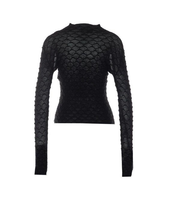 High Neck Sweater