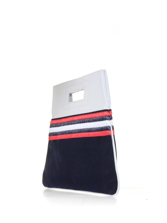 Borsa a mano in canvas