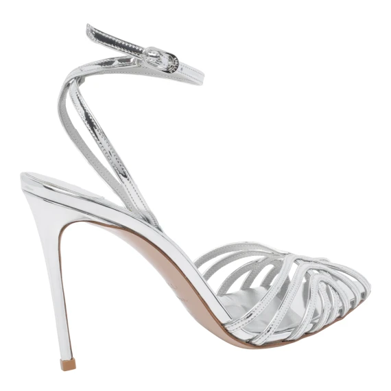 Scarpe con Tacco Grigio