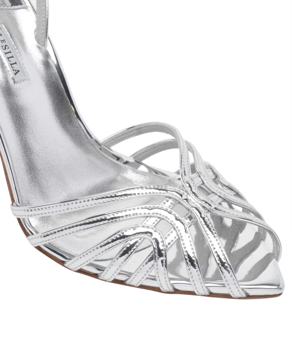 Scarpe con Tacco Grigio