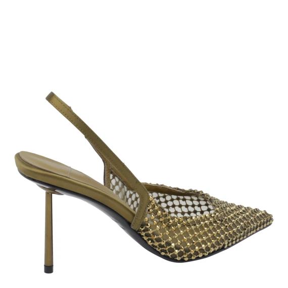 Scarpe con tacco verdi