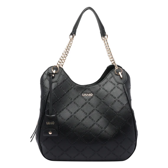 LARGE LOGO SATCHEL BAG