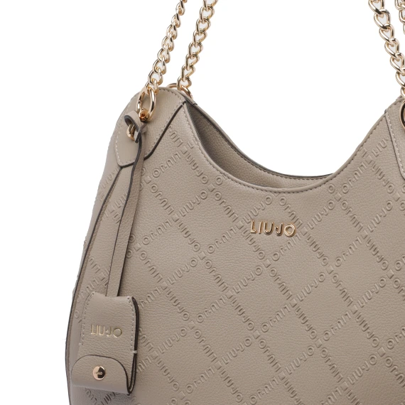 LARGE LOGO SATCHEL BAG