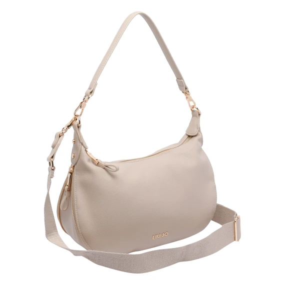 MEDIUM LOGO HOBO BAG