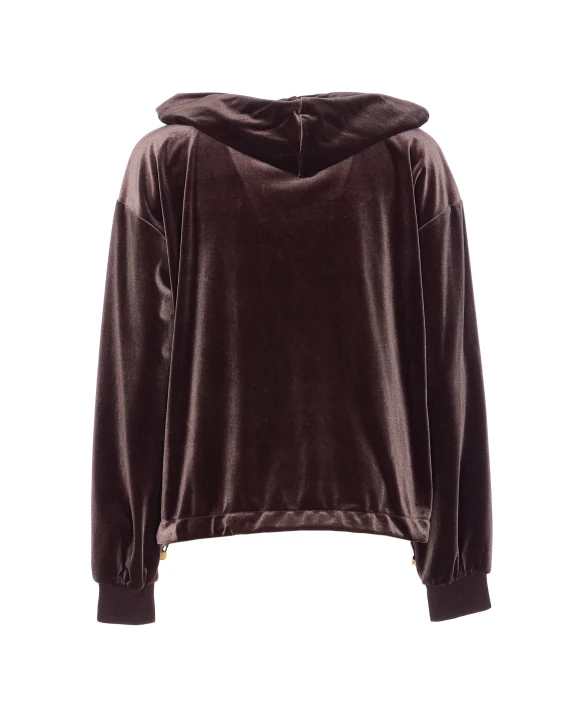 ZIPPED SWEATSHIRT