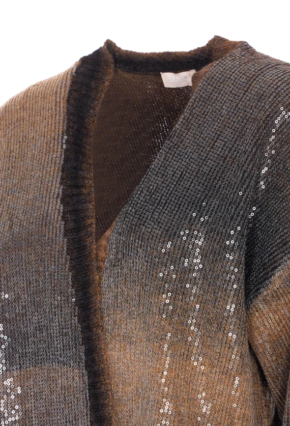 SEQUINS CARDIGAN