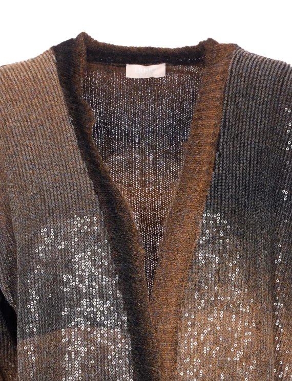 SEQUINS CARDIGAN