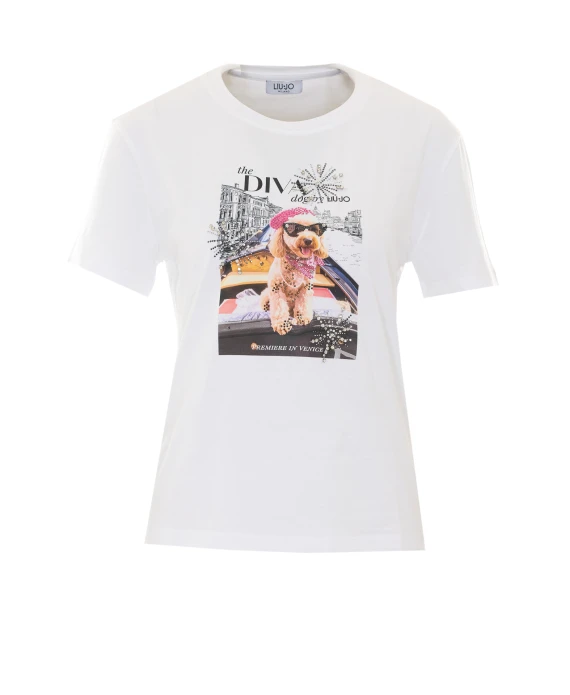 T-shirt e Polo White Liu Jo