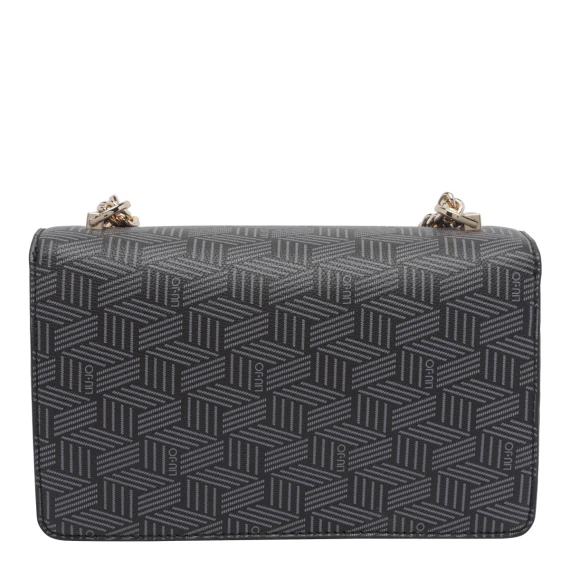 Deep Brown Logo Crossbody Bag
