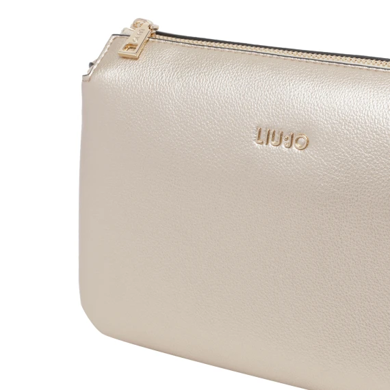 Gold crossbody bag Liu Jo