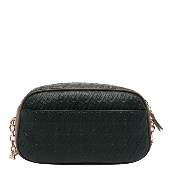 Borsa a tracolla marrone e verde scuro Liu Jo