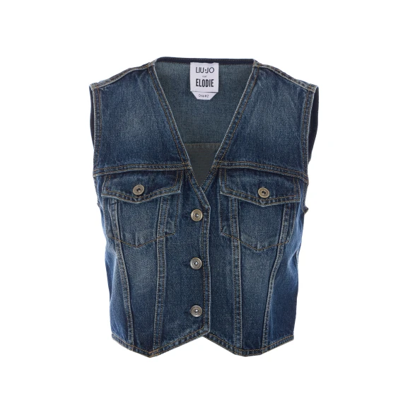 Denim Vest Jacket