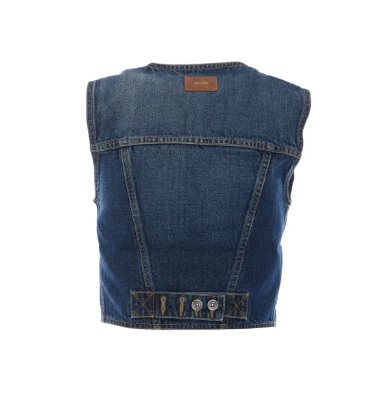 Denim Vest Jacket