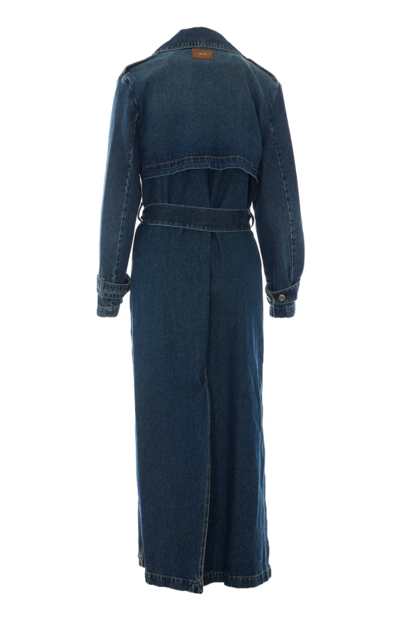 Denim Trench Coat