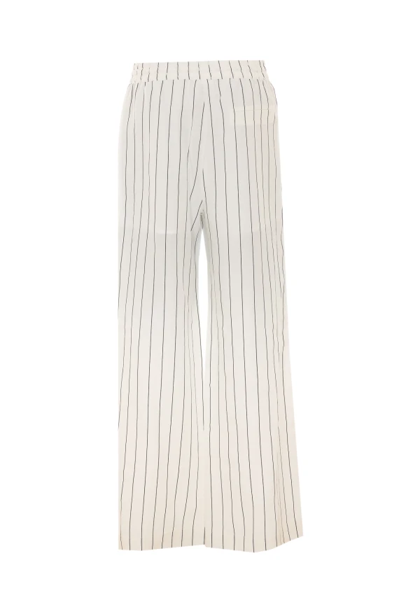 White and Black Pants