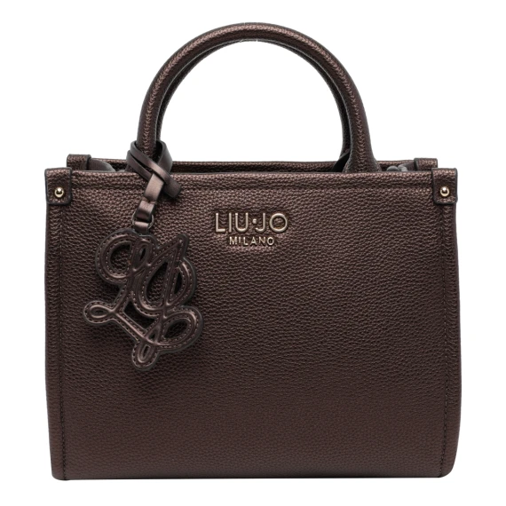 Borsa tote marrone scuro