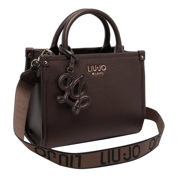 Dark brown tote bag Liu Jo