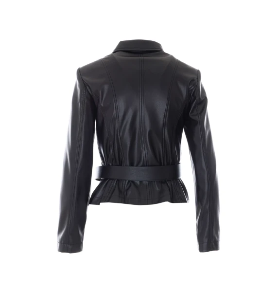 Black faux leather jacket Liu Jo