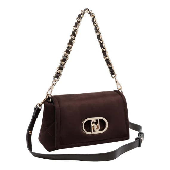 Dark brown La Puffy shoulder bag Liu Jo