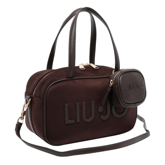 Brown Logo Handbag Liu Jo