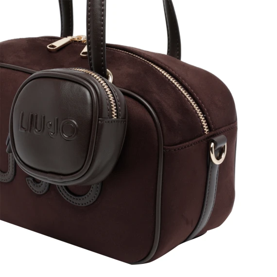 Brown Logo Handbag Liu Jo