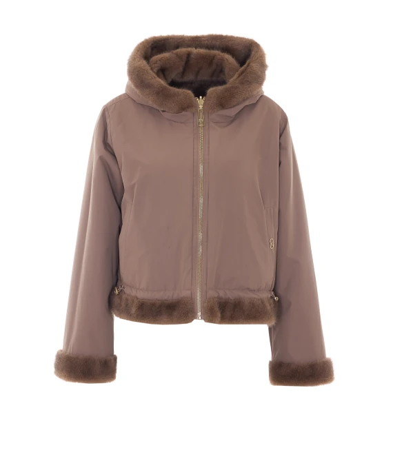 Reversible Faux Fur Jacket