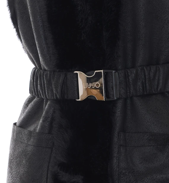 Faux Fur Vest Jacket