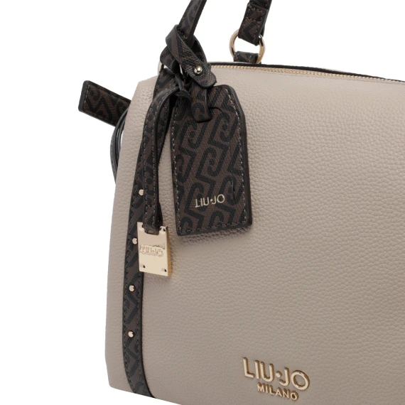 Beige Boston Bag Liu Jo