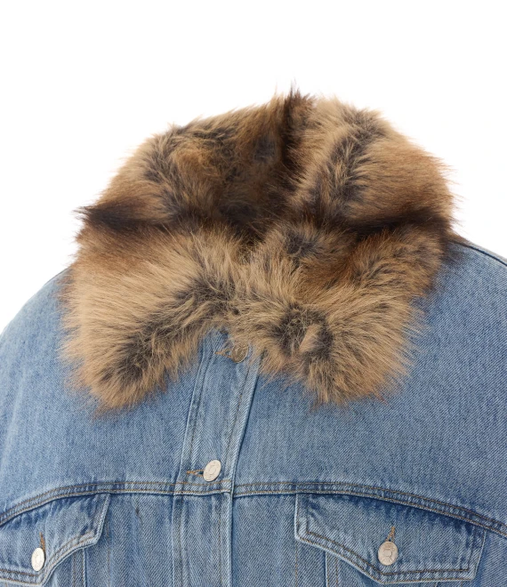 Blue sleeveless denim jacket Liu Jo
