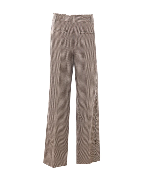 Beige houndstooth trousers Liu Jo