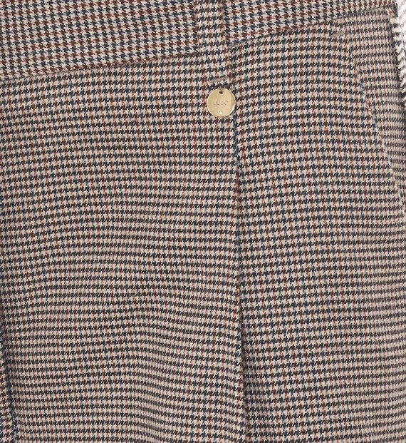 Beige houndstooth trousers Liu Jo