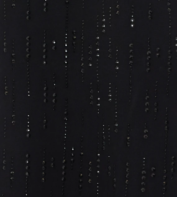 Abito corto nero con cristalli Liu Jo