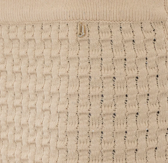 Beige knitted skirt Liu Jo