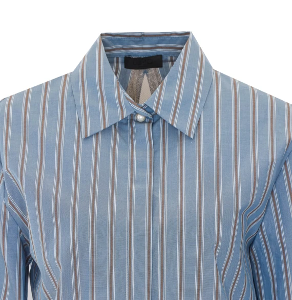 Light blue striped shirt Liu Jo