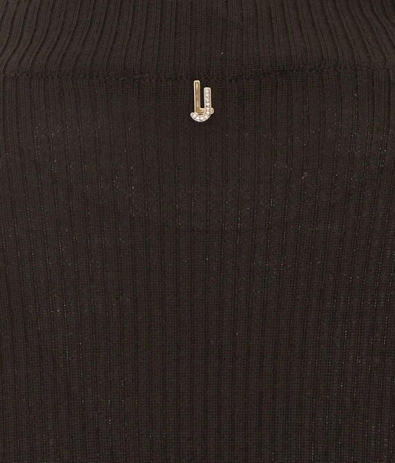 Top marrone scuro a collo alto Liu Jo