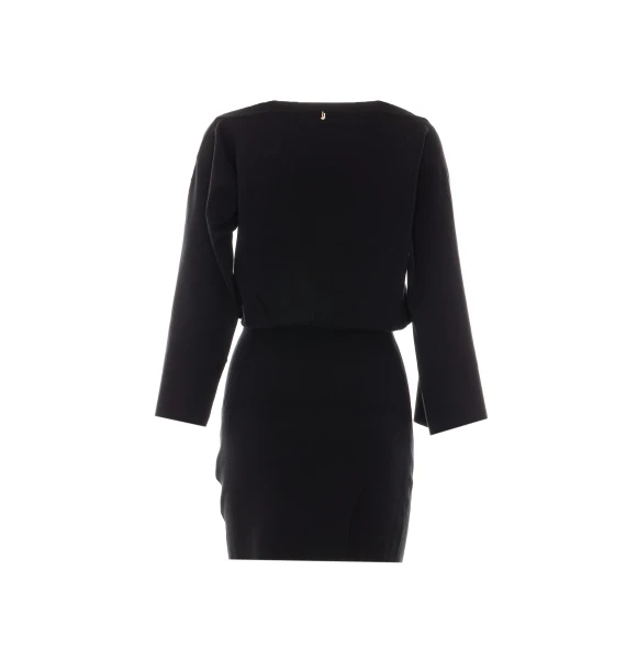 Black knitted short dress Liu Jo
