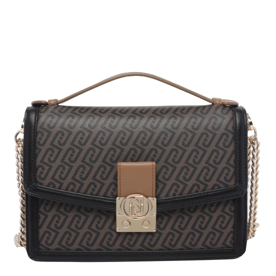Dark brown shoulder bag Liu Jo