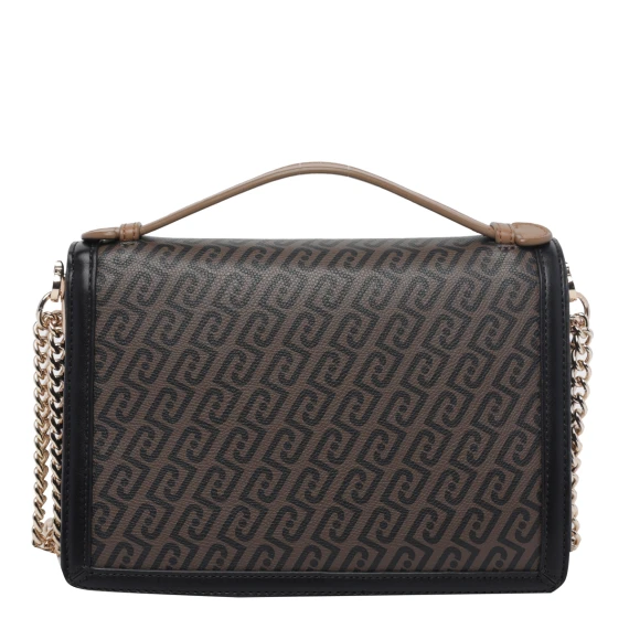 Dark brown shoulder bag Liu Jo