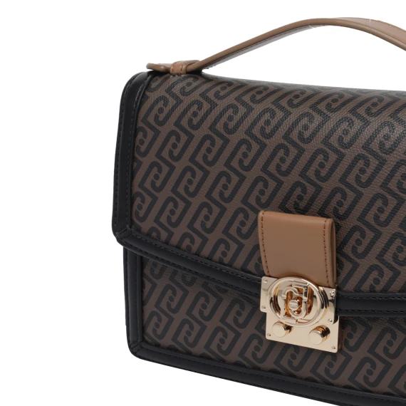 Dark brown shoulder bag Liu Jo