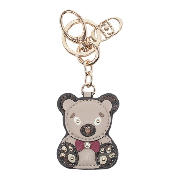 Beige Teddy Bear Keyring Liu Jo