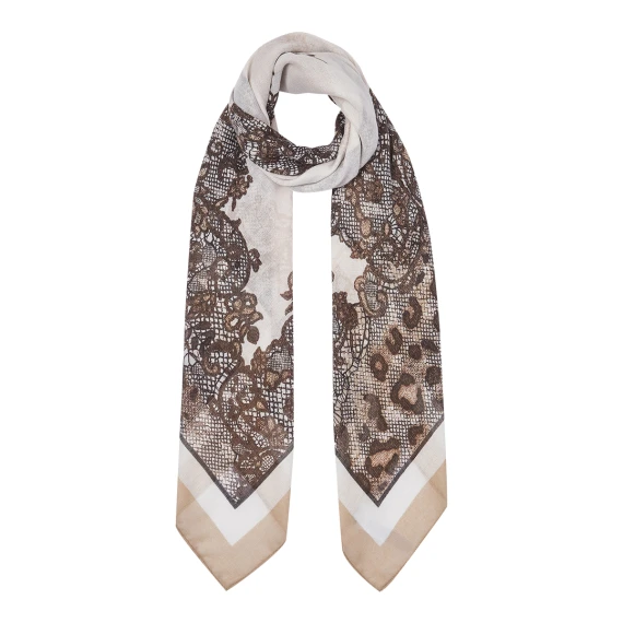 Beige Foulard Scarf Liu Jo