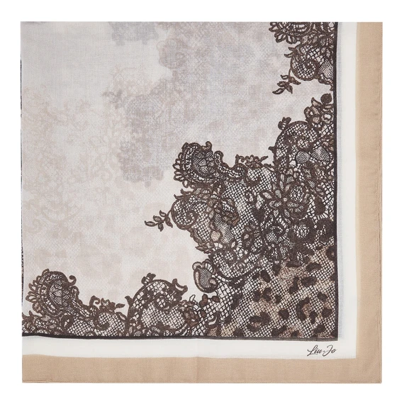 Beige Foulard Scarf Liu Jo