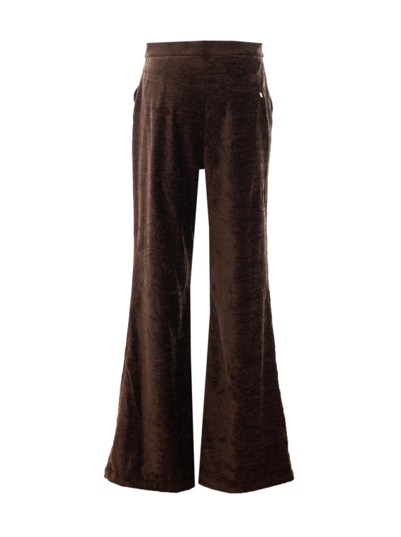 Brown flared trousers Liu Jo