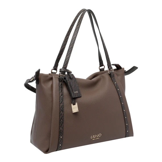 Brown tote bag Liu Jo