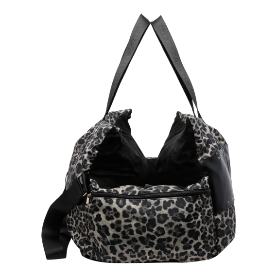Leopard print pet carrier bag Liu Jo