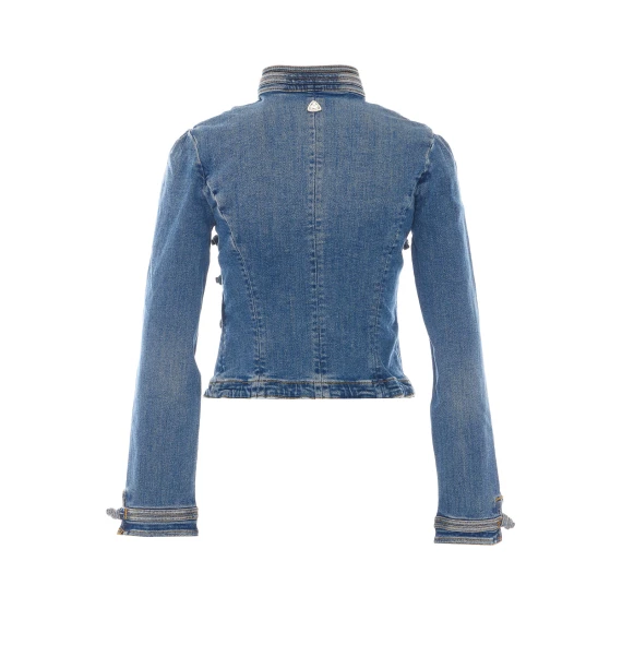 Giacca in denim blu Liu Jo