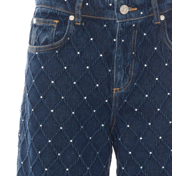 Jeans blu con strass Liu Jo