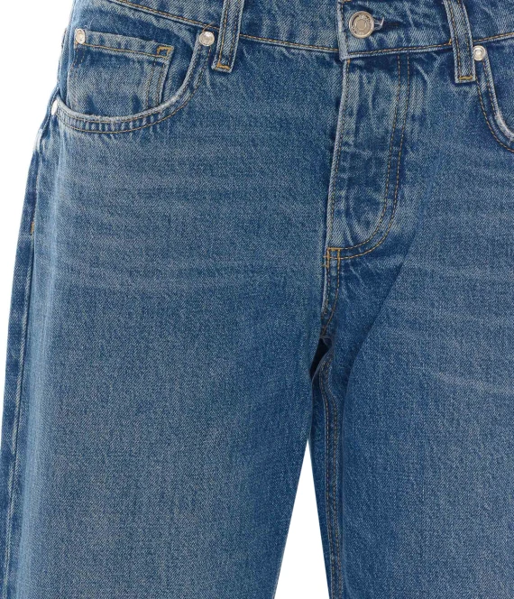 Blue low-rise cropped jeans Liu Jo